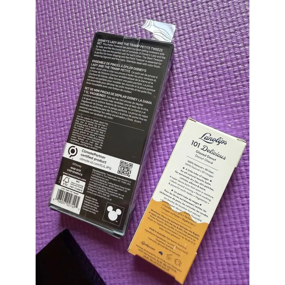 New Beauty Bundle: Sephora Eyeshadow Palette, TWEEZERMAN Disney, Lanolips